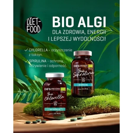 Diet-Food Bio Spirulina, tablets, 375 pcs.