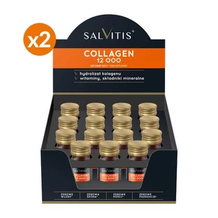 Salvitis Collageenkit, collageen om te drinken, vloeibaar, 30 ml x 30 st.