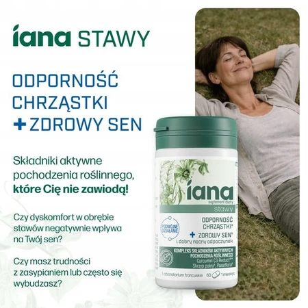 Iana Joints Knorpel Immunität + Gesunder Schlaf, Tabletten, 60 Stk.