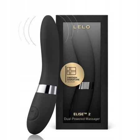 Lelo Elise 2 Schwarz, Vibrator, 1 Stk.