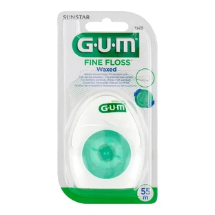 Gum Fine Floss, Zahnseide, gewachst, 55 m