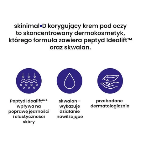 Skinimal D, corrective eye cream, 15 ml