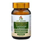 My Herbs Vitamina C liposomal con extracto de granada, cápsulas, 80 uds.