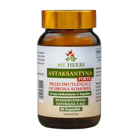 Bio Herbs Astaxanthin Forte, Kapseln, 60 Stück.