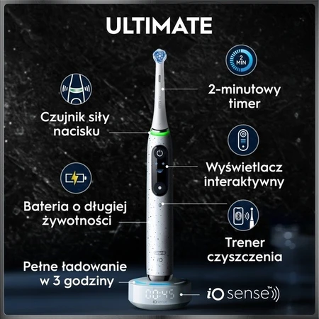 Oral-B iO 9, cepillo de dientes eléctrico, Rose Quartz, 1 ud.
