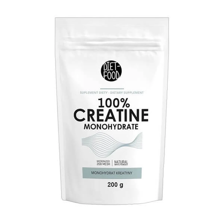 Diet-Food Créatine monohydrate, poudre, 200 g