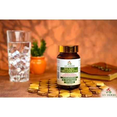 My Herbs Organic Iron, capsules, 120 pcs.