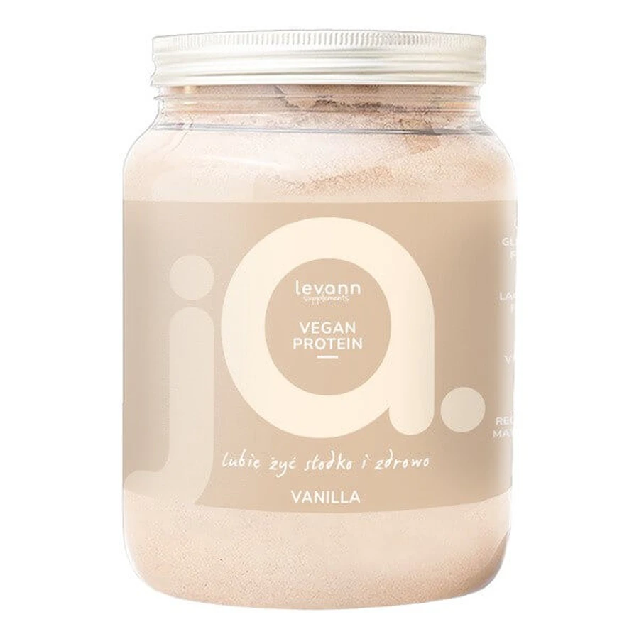 Levann "jA" Vegan Protein Vanilla, powder, 500 g