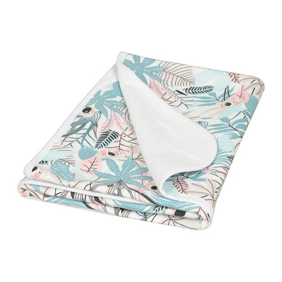 Babymatex Ines, manta de algodón de doble cara, estampado: osos koala, 75 cm x 100 cm, 1 ud.