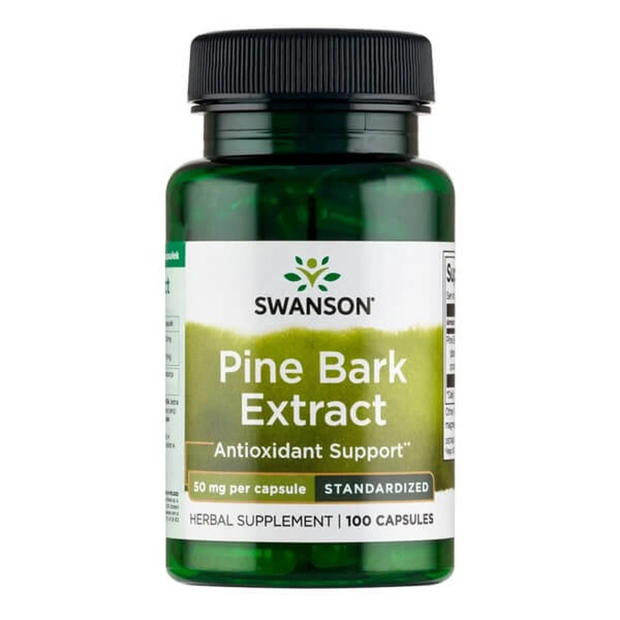 Swanson Pine Bark Extract, capsules, 100 pcs.