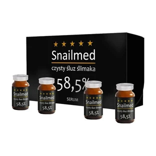 Snailmed, sérum revitalisant au mucus d'escargot, 4 x 8 ml
