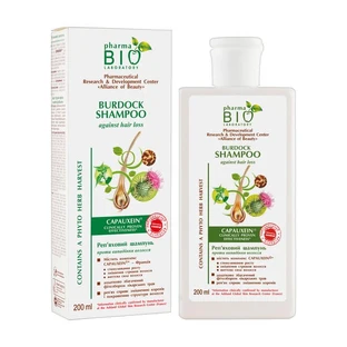 Laboratoire Pharma Bio, shampoing à la bardane contre la chute des cheveux, 200 ml