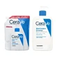 CeraVe set, moisturizing emulsion for normal, dry and very dry skin, 473 ml + refill pack, 473 ml