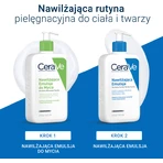 CeraVe set, hydraterende emulsie voor de normale, droge en zeer droge huid, 473 ml + navulverpakking, 473 ml