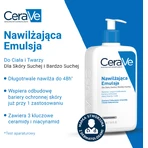 CeraVe set, hydraterende emulsie voor de normale, droge en zeer droge huid, 473 ml + navulverpakking, 473 ml