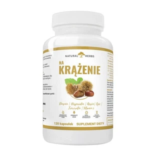 Natural Herbs For Circulation, hard capsules, 120 pcs.