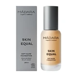 Madara Skin Equal, Soft Glow Foundation SPF15, base de maquillaje, Arena 40, 30 ml.