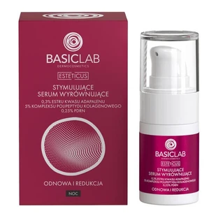 BasicLab Esteticus, stimulerend balancerend serum voor de nacht, 15 ml