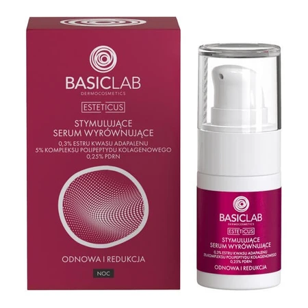 BasicLab Esteticus, stimulerend balancerend serum voor de nacht, 15 ml