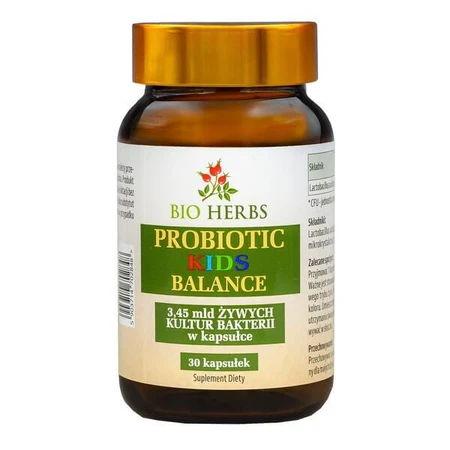 Bio Herbs Probiotic Kids Balance, gélules, 30 pcs.