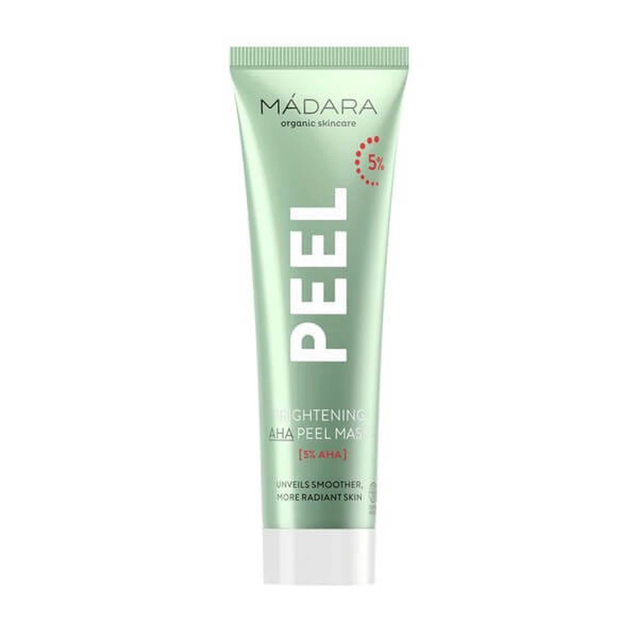 Madara Brightening 5% AHA Peel Mask, Abziehmaske, 60 ml
