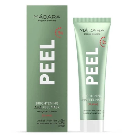Madara Brightening 5% AHA Peel Mask, Abziehmaske, 60 ml