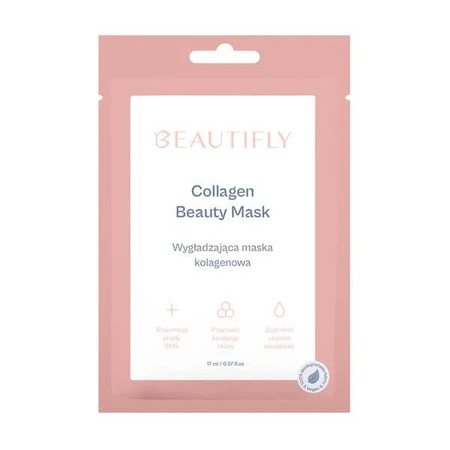 Beautifly Collagen Beauty Mask, glättende Kollagenmaske in einer Folie, 1 St.