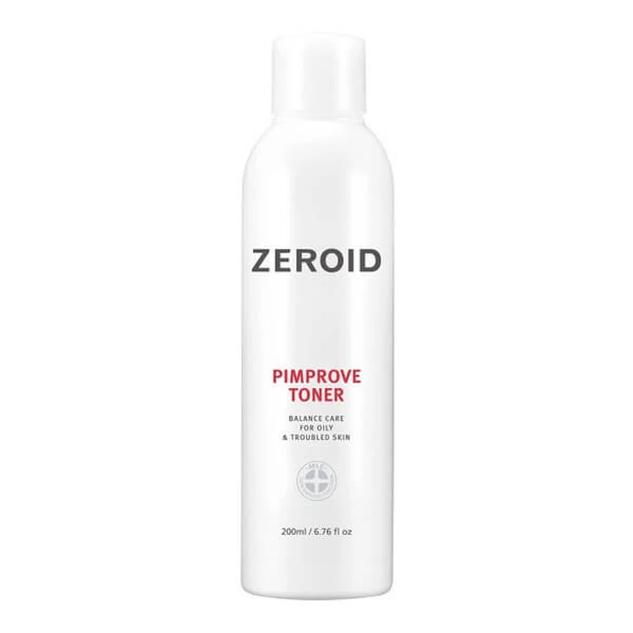 Zeroid Pimprove Toner, toner for oily, combination and acne-prone skin, 200 ml