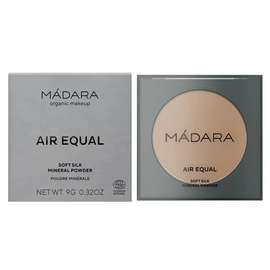 Madara Air Equal Soft Silk Mineral Powder, poudre minérale, beige, 9 g