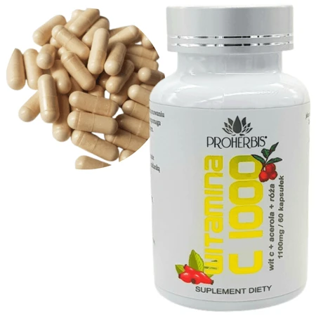 Proherbis Vitamine C 1000, capsules, 60 st.