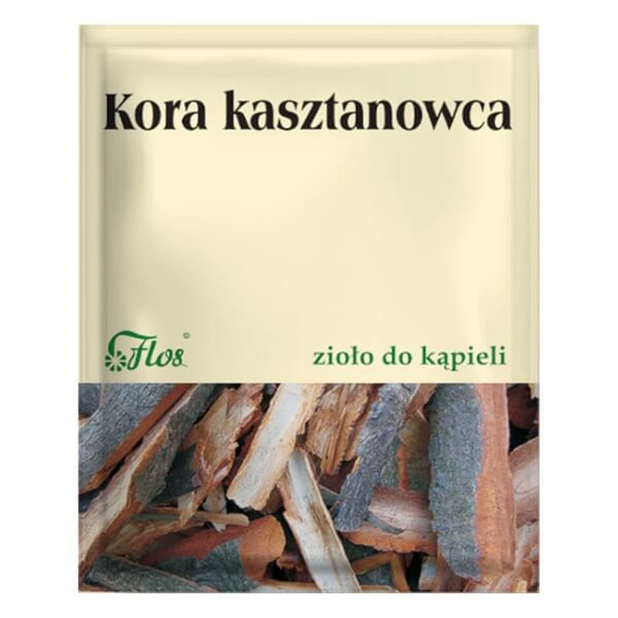 Flos, Badekräuter, Rosskastanienrinde, 50 g