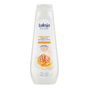 Luxja Silk Care, creamy bath lotion, moisturizing yogurt and manuka honey, 900 ml