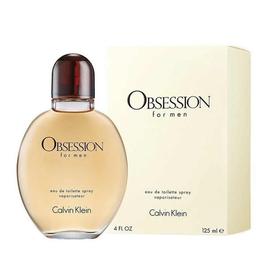 Obsession for men, eau de toilette, spray, 125 ml
