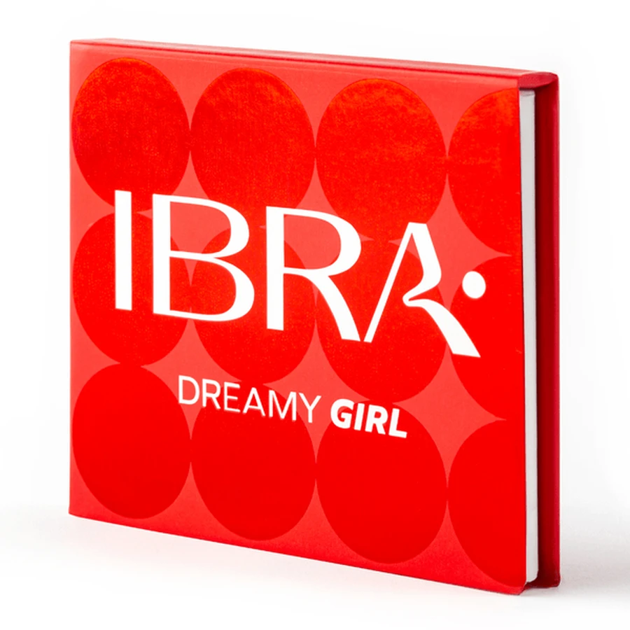 Ibra, palette d'ombres à paupières Dreamy Girl, 1 pc.