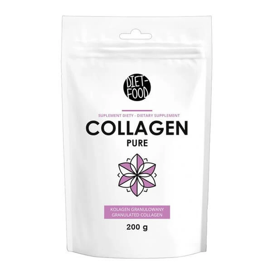 Diet-Food Colagen Pure, pulbere, 200 g