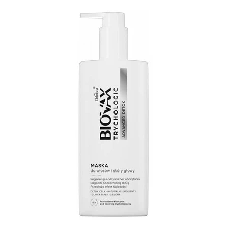 Biovax Trychologic Advanced Detox set, shampoo, 200 ml + masker, 200 ml