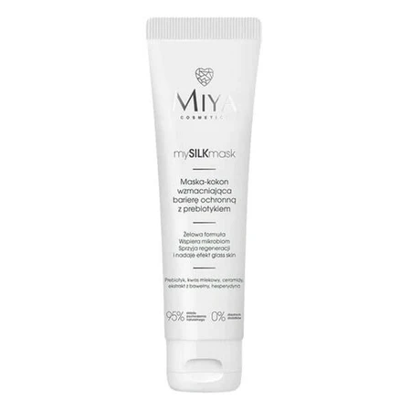 Miya Cosmetics mySILKmask, strengthening mask-cocoon with prebiotic, 60 ml