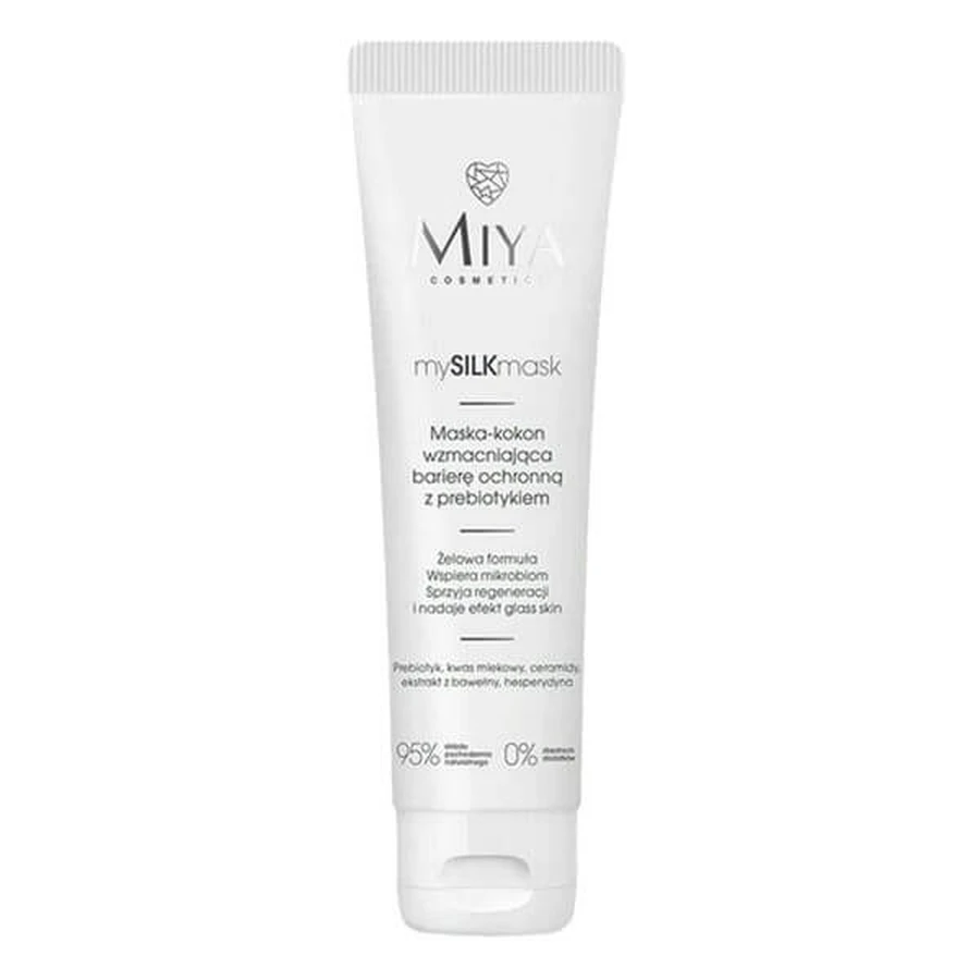 Miya Cosmetics mySILKmask, strengthening mask-cocoon with prebiotic, 60 ml