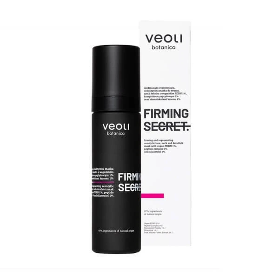 Veoli Botanica Firming Secret, mascarilla facial reafirmante y regeneradora, 50 ml