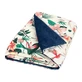 Babymatex Velvet, cotton satin blanket, 75 cm x 100 cm, flower, 1 pc.