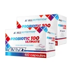 Lot de 2 x Allnutrition Probiotic 100 Ultimate, gélules, 60 pcs.