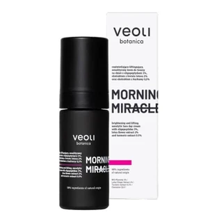 Veoli Botanica Morning Miracle, crema facial, iluminadora y lifting, senolítica, 30 ml.