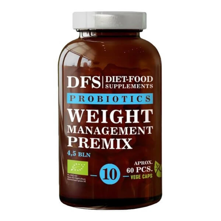 Dieet Voedingssupplementen Probiotic No. 10 Bio Weight Management Premix, capsules, 60 stuks.