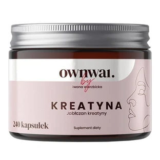 Ownwai Creatine - Creatinemalaat, capsules, 240 st.