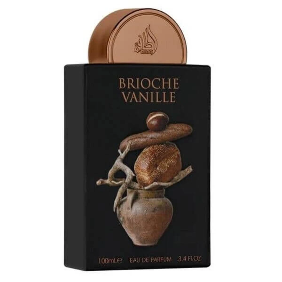 Lattafa Brioche Vanille, agua de perfume unisex, pulverizador, 100 ml