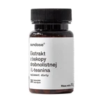 Sundose Extracto de bacopa de hoja pequeña y L-teanina, cápsulas duras, 30 uds.