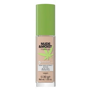 Bell HYPOAllergenic Nude&amp;Moist Make-Up, feuchtigkeitsspendendes und pflegendes Fluid 04, 30 g
