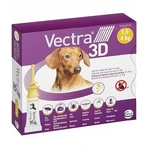 Vectra 3D Solution für Hunde 1,5 - 4 kg, Parasitenschutz, Pipetten, 3 Stück.