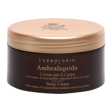 L'Erbolario Ambraliquida, crème parfumée pour le corps, 250 ml