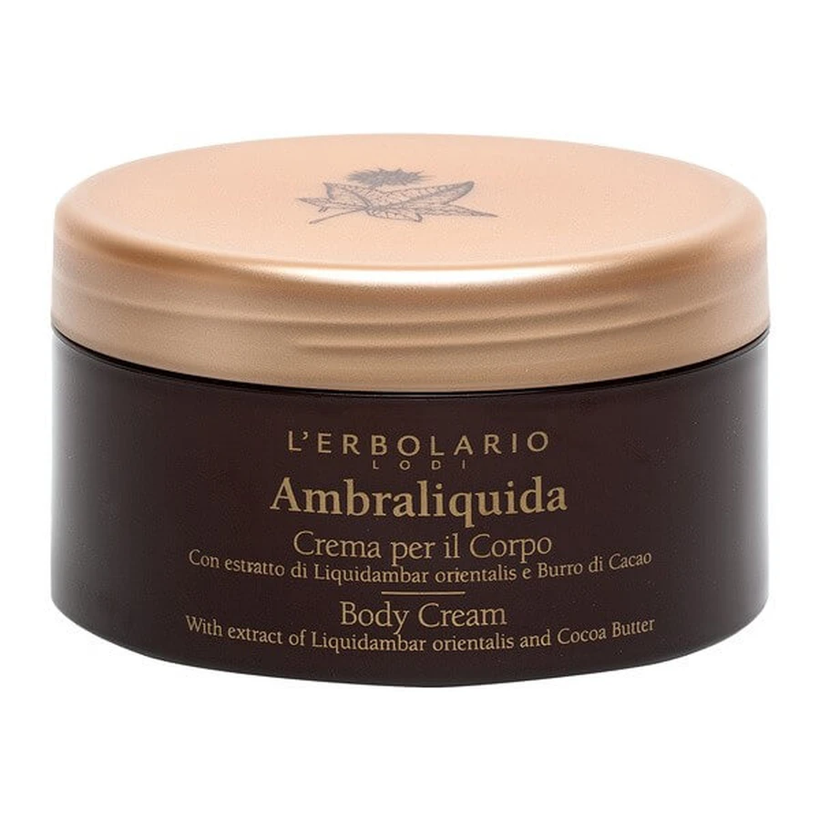 L'Erbolario Ambraliquida, crème parfumée pour le corps, 250 ml